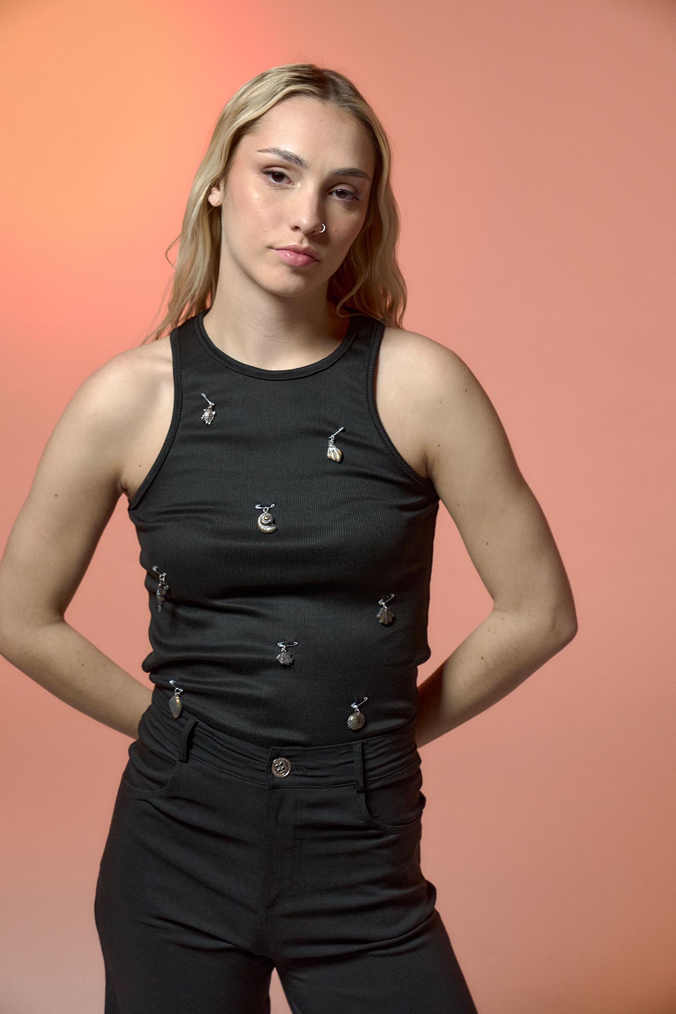 MUSCULOSA OLAS NEGRO